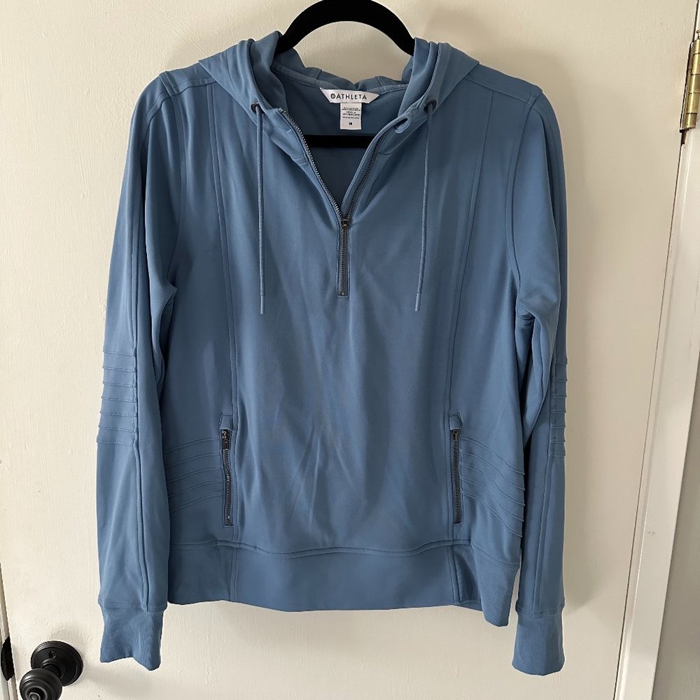 Athleta Venice Moto Hoodie